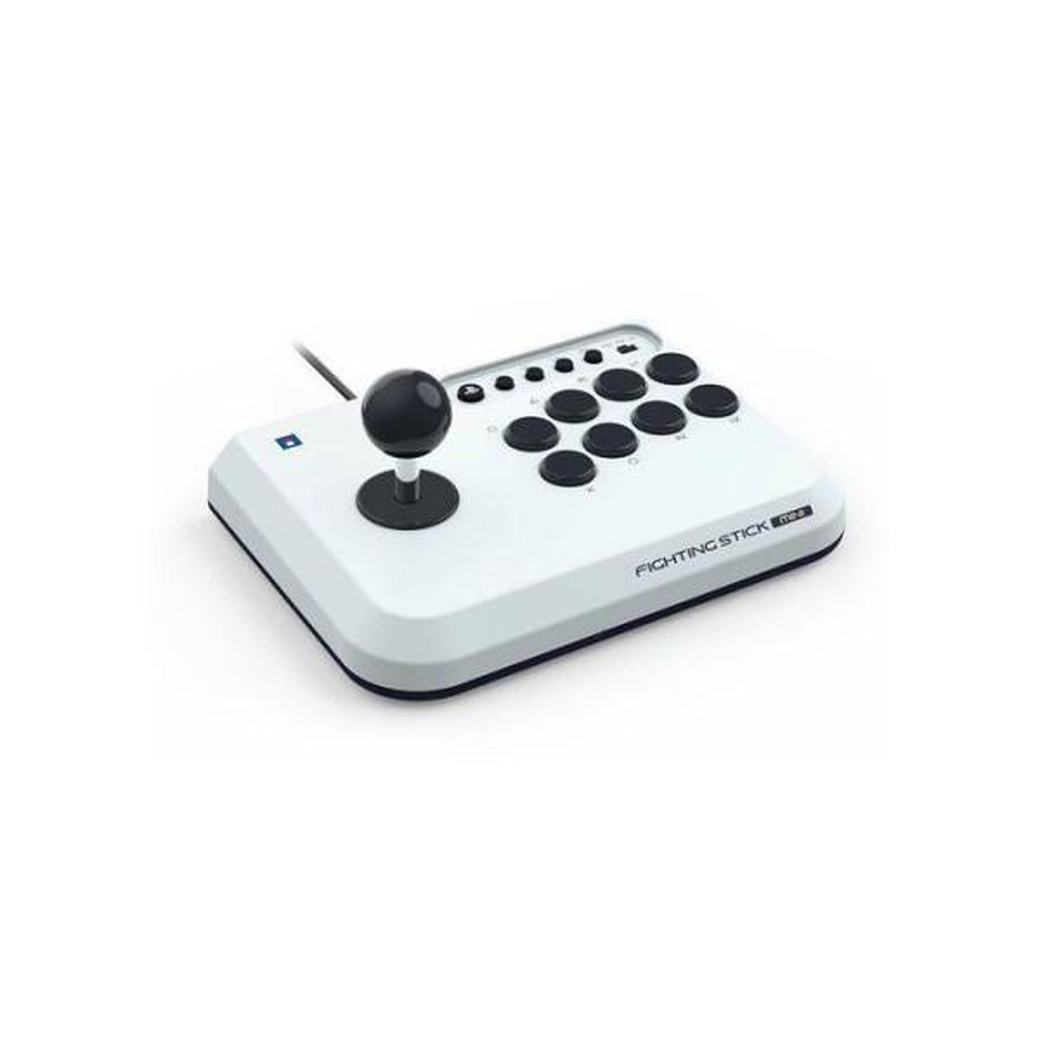 HORI Manette de jeu - PC, PS4 et PS5 - Fighting Stick Mini - PlayStation - Filaire - Blanc - Hori