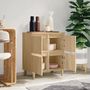 Voir la diapositive 3 : VIDAXL Buffet Chene sonoma 60x35x70 cm Bois d'ingenierie