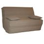 Voir la diapositive 2 : BULTEX Banquette BZ LINO mousse 15cm tissu chenille 