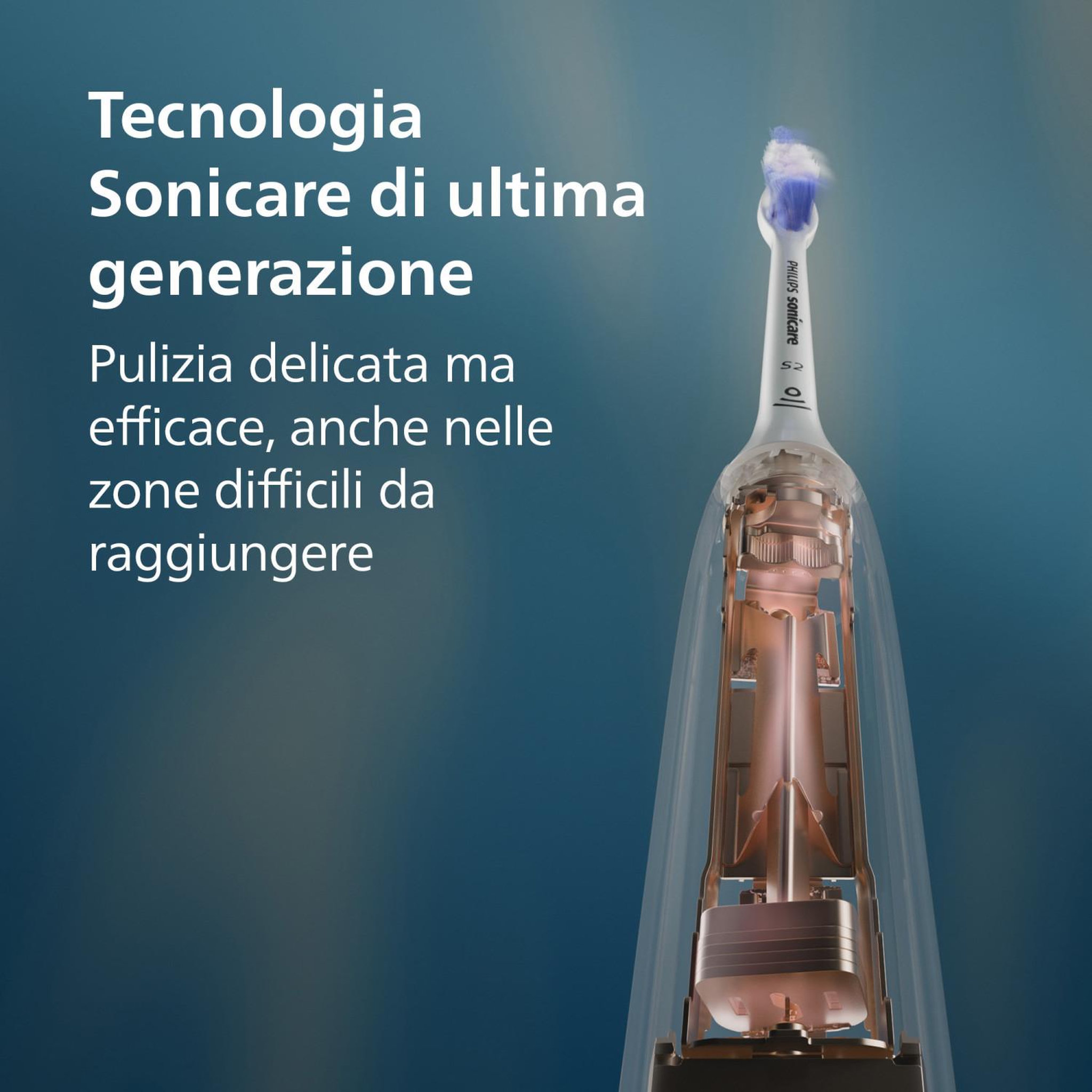 Voir la diapositive 3 : Philips Philips sonicare 6500 series series 6500 hx7419/01 brosse à dents rechargeable