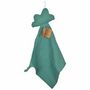 Voir la diapositive 4 : Paris Prix Doudou Mouchoir Bébé  Nuage  46cm Vert Foncé