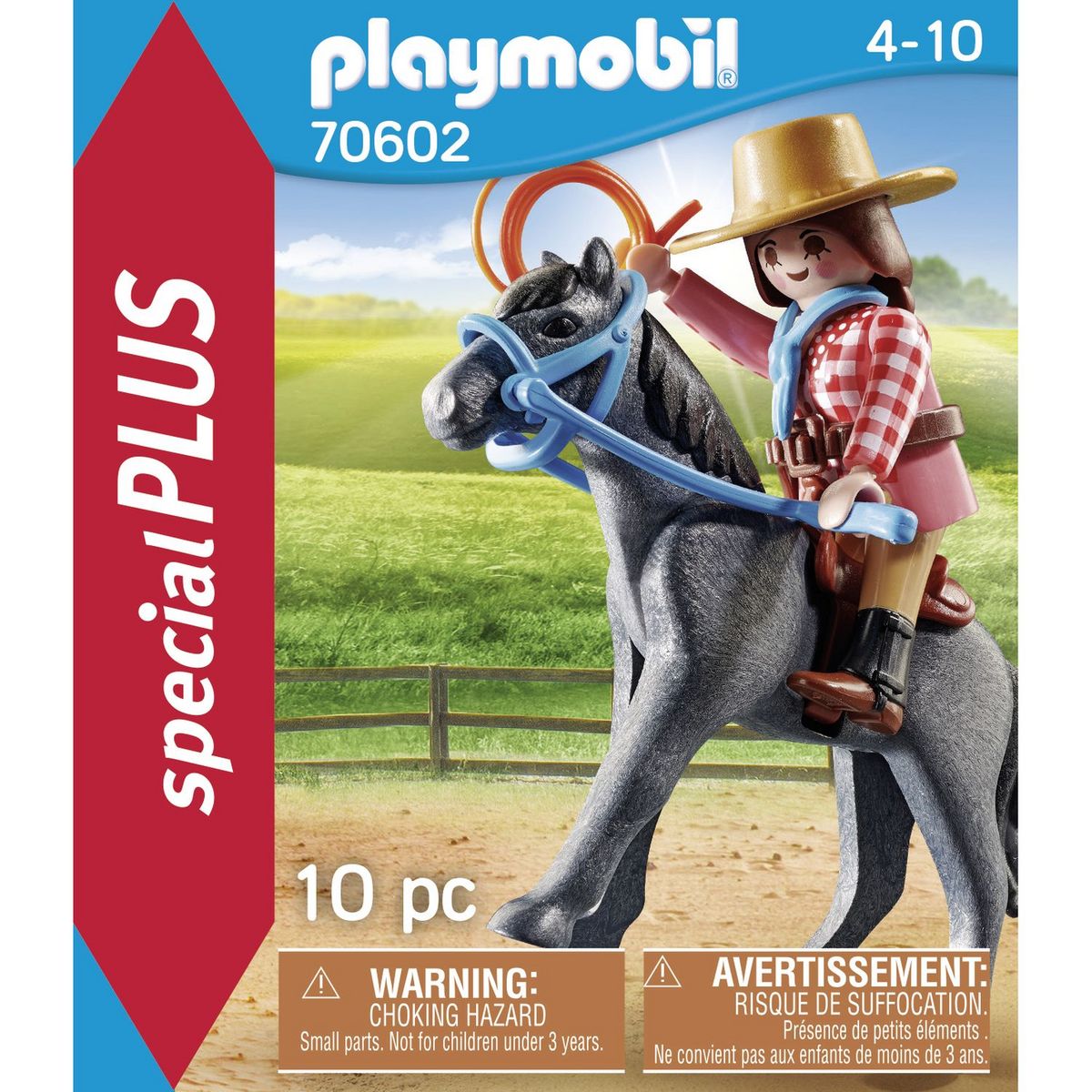 PLAYMOBIL 70602 - Special Plus Cavalière et son cheval