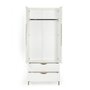 Voir la diapositive 4 : Paris Prix Armoire 2 Portes Design  Kobe  195cm Blanc