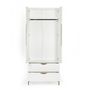 Voir la diapositive 4 : Paris Prix Armoire 2 Portes Design  Kobe  195cm Blanc