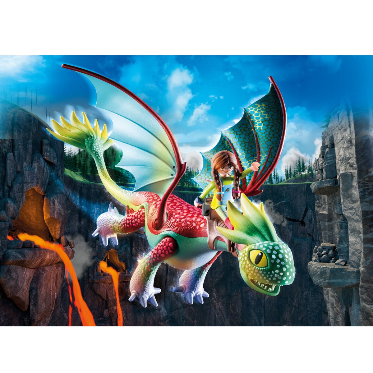 PLAYMOBIL 71083 - Dragons Nine Realms Feathers & Alex