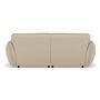 Voir la diapositive 4 : LISA DESIGN Thais - canapé droit 4 places avec double méridienne assise profonde en tissu texturé