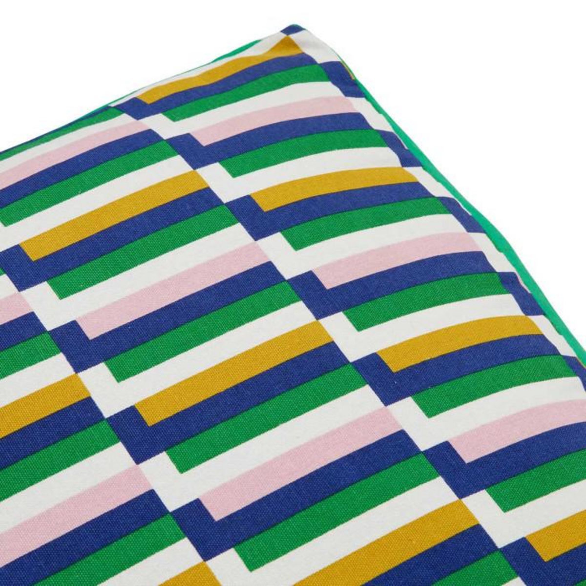 ATMOSPHERA Coussin de Sol Imprimé  Disso  48x48cm Vert