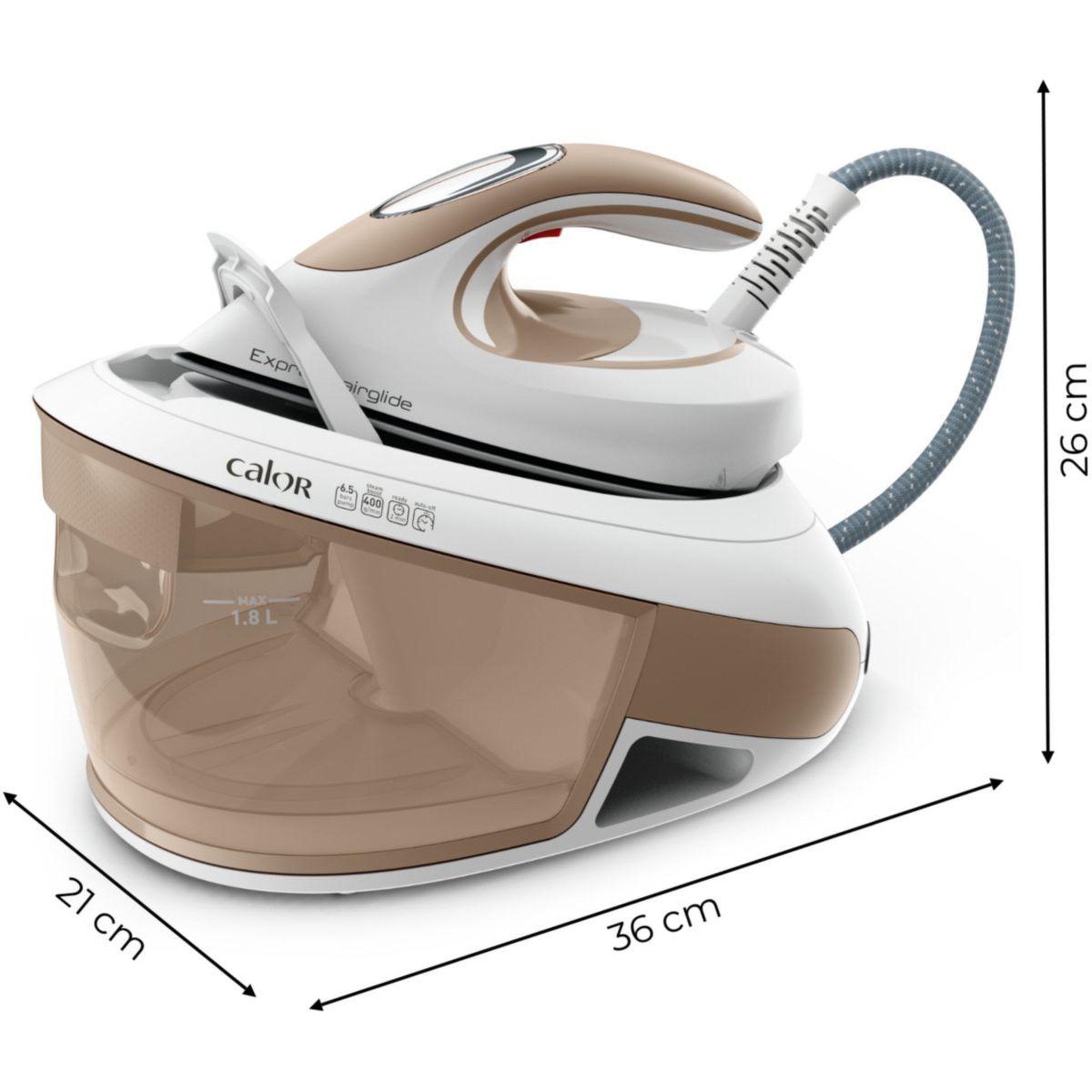 Voir la diapositive 4 : CALOR Centrale vapeur SV8027C0