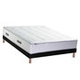Voir la diapositive 1 : IDLITERIE Ensemble matelas mémoire de forme BELLAGIO 2 avec sommier tapissier
