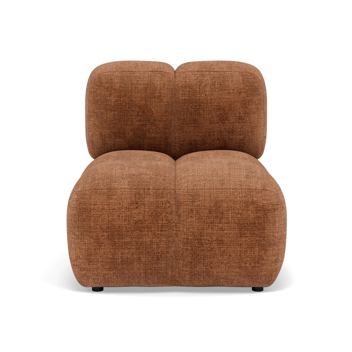LISA DESIGN Grace - module d'assise en velours texturé