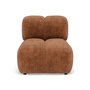 Voir la diapositive 1 : LISA DESIGN Grace - module d'assise en velours texturé