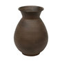 Voir la diapositive 1 : ATMOSPHERA Vase Effet Ancien en Métal  Wonj  20cm Marron