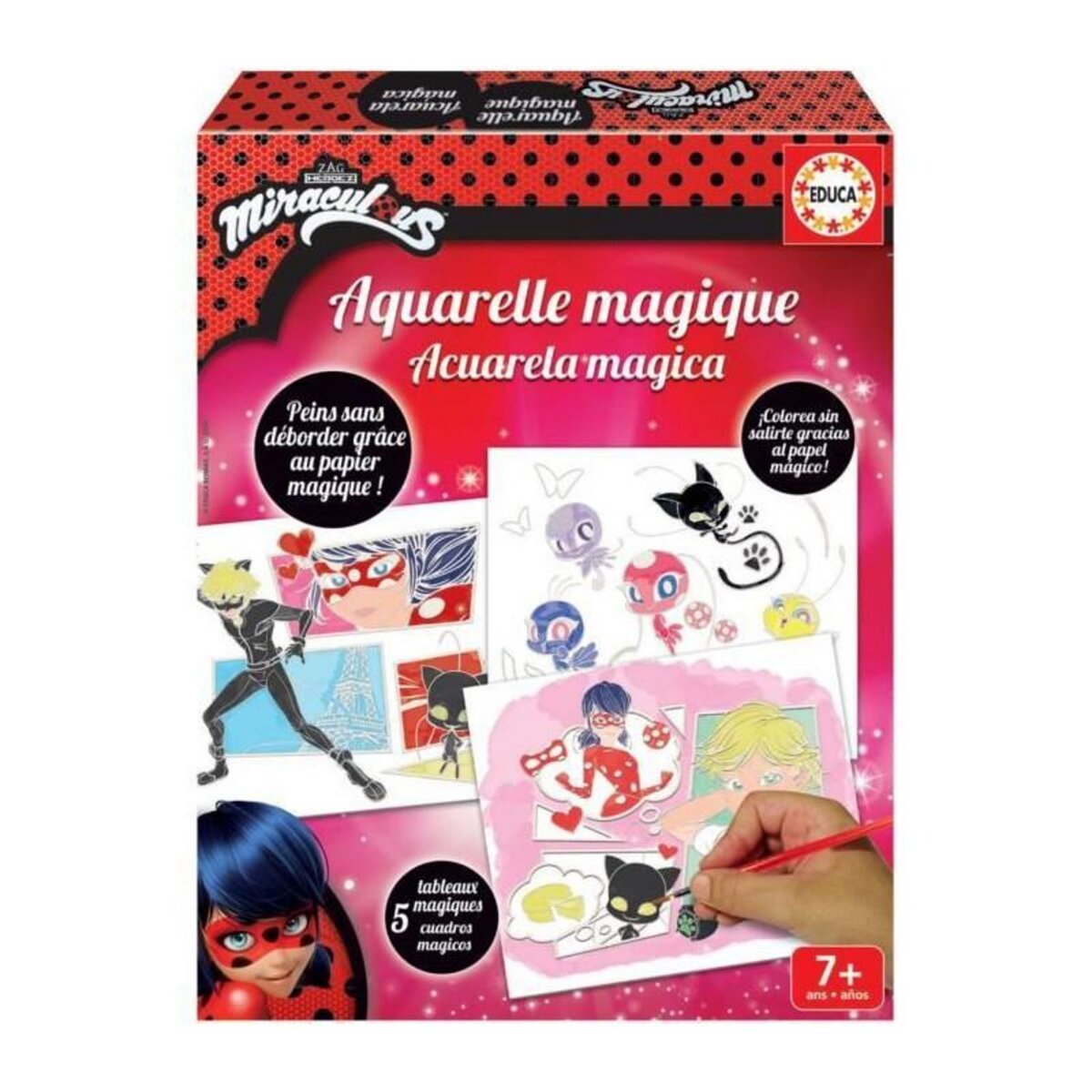 EDUCA EDUCA - Aquarelle magique Miraculous Ladybug