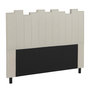 Voir la diapositive 2 : Paris Prix Tête de Lit en Tissu Design  Kenty  160cm Beige