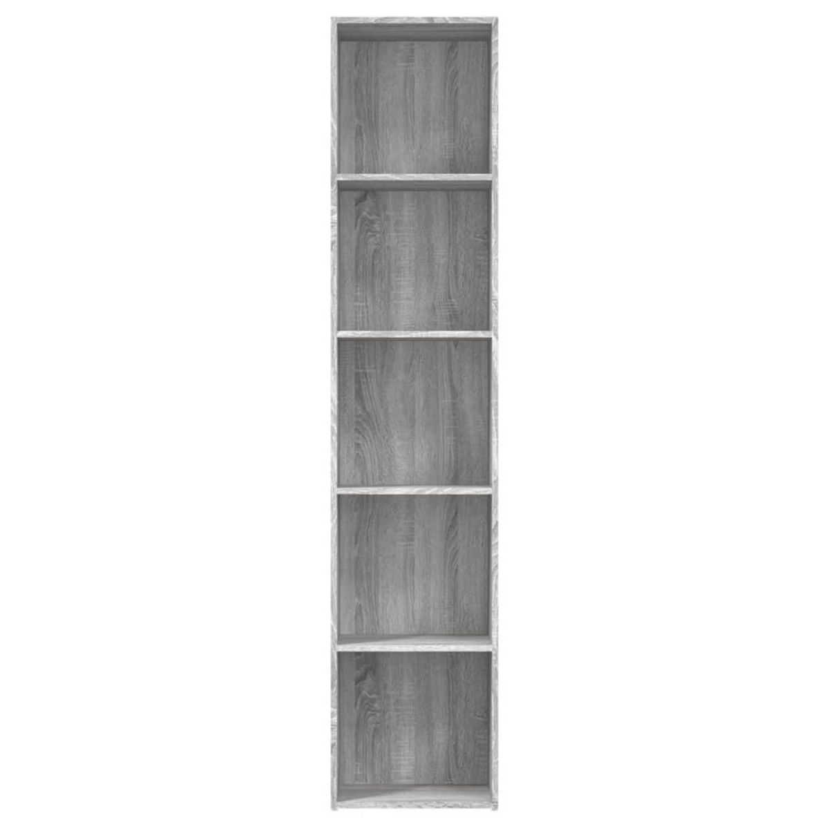 VIDAXL Bibliotheque Sonoma gris 40x30x189 cm Bois d'ingenierie