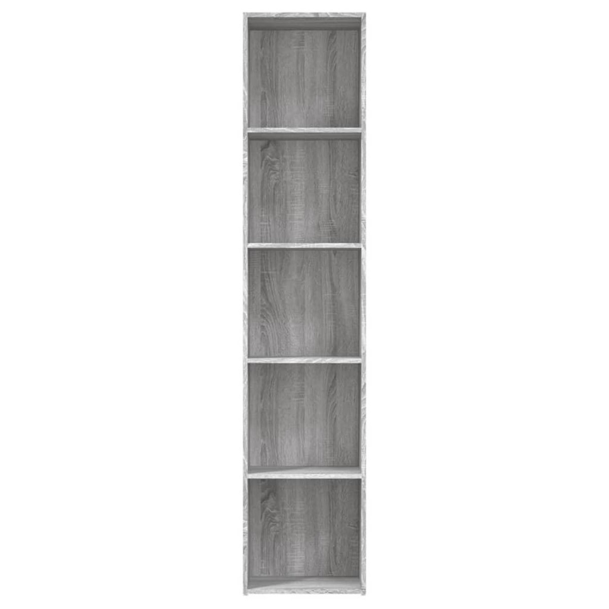 VIDAXL Bibliotheque Sonoma gris 40x30x189 cm Bois d'ingenierie