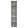 Voir la diapositive 3 : VIDAXL Bibliotheque Sonoma gris 40x30x189 cm Bois d'ingenierie