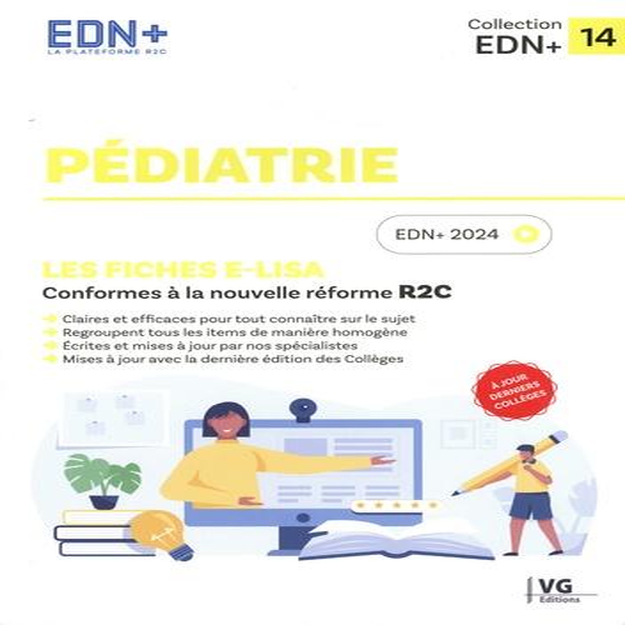 PEDIATRIE. LES FICHES E-LISA, EDITION 2024, Vernazobres-Grego
