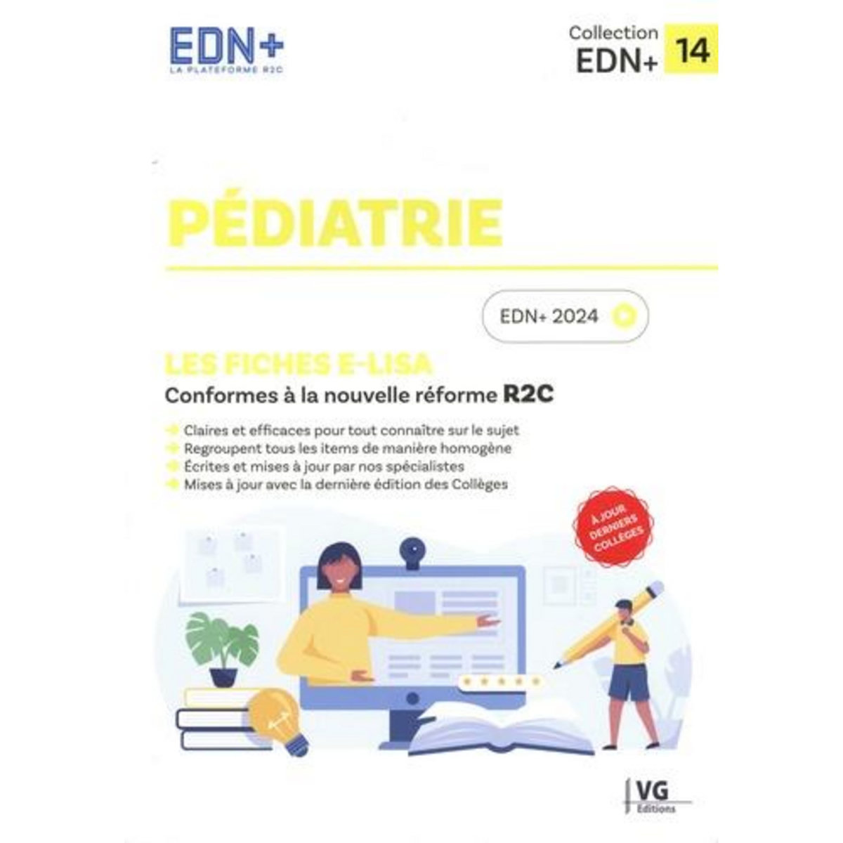 PEDIATRIE. LES FICHES E-LISA, EDITION 2024, Vernazobres-Grego