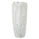 Paris Prix Vase Déco en Résine  Gardy  69cm Blanc