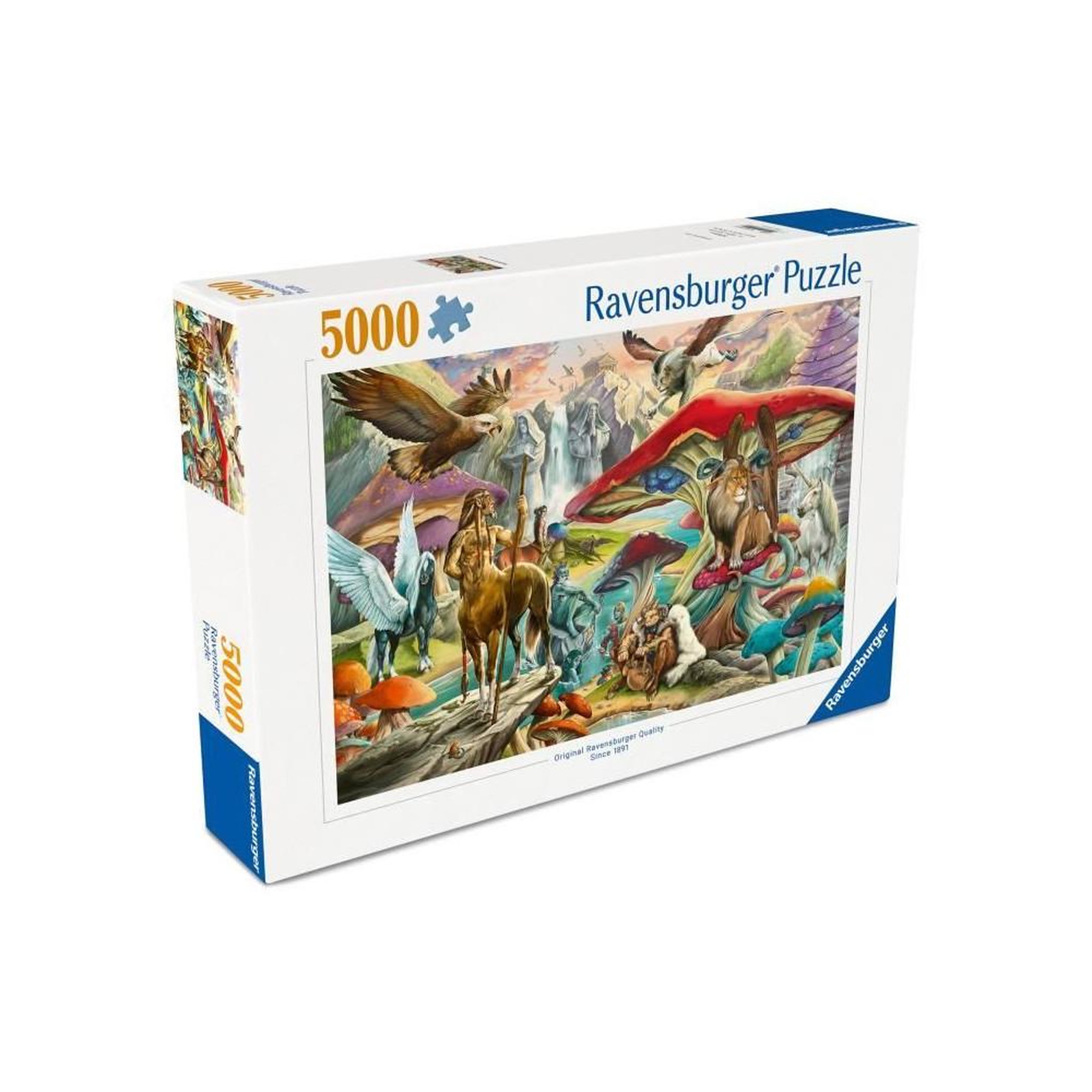 Voir la diapositive 2 : RAVENSBURGER Puzzle 5000 pièces Les Secrets de la Forêt – Adulte – Haute qualité