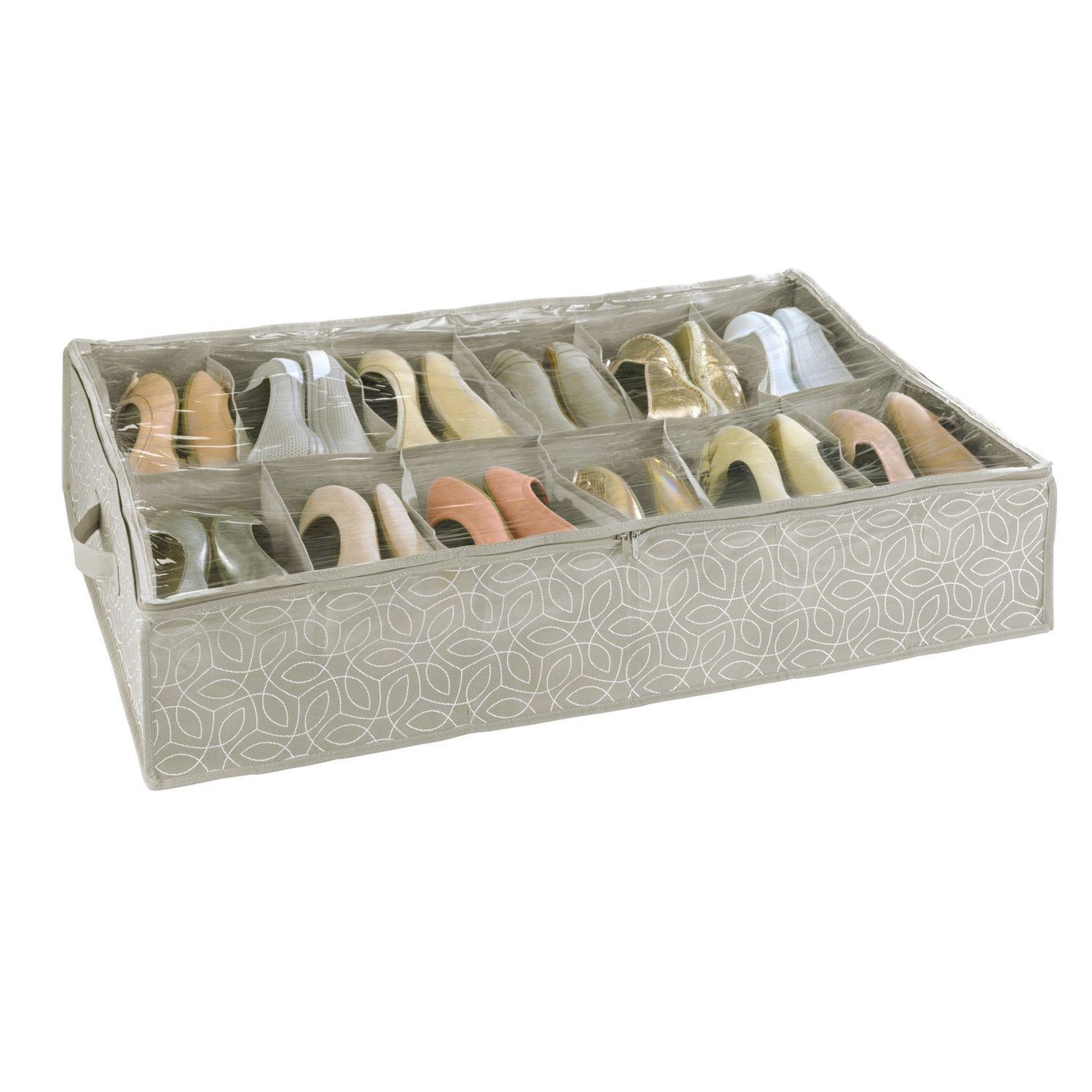 Wenko Boîte range chaussure billy - 12 paires - l. 74 x l. 60 cm