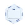 Voir la diapositive 2 : Paris Prix Lot de 6 Lampes Murales  Tactiles  8cm Blanc