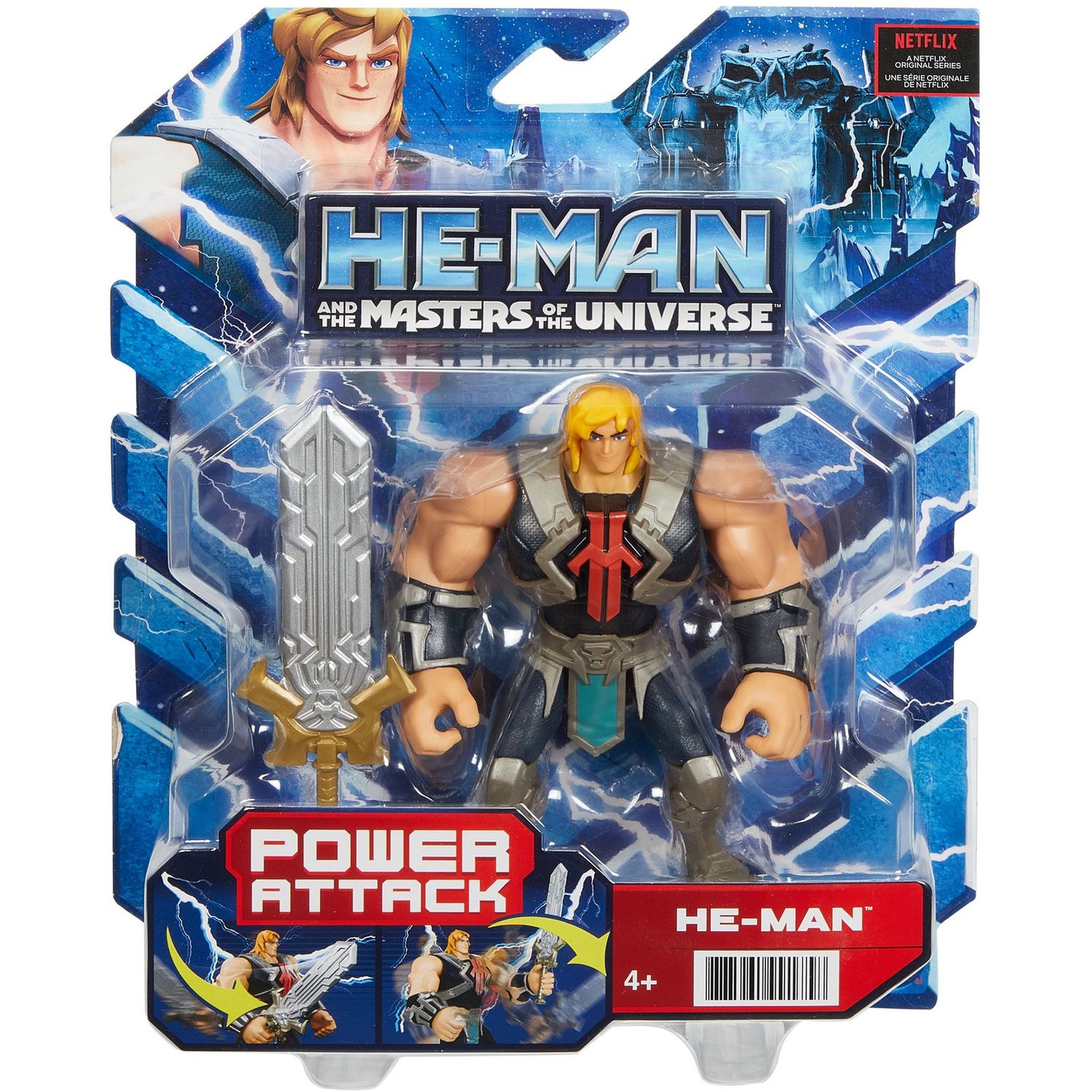 MATTEL Figurine articulée à fonction Musclor - Les Maîtres de l&rsquo;Univers