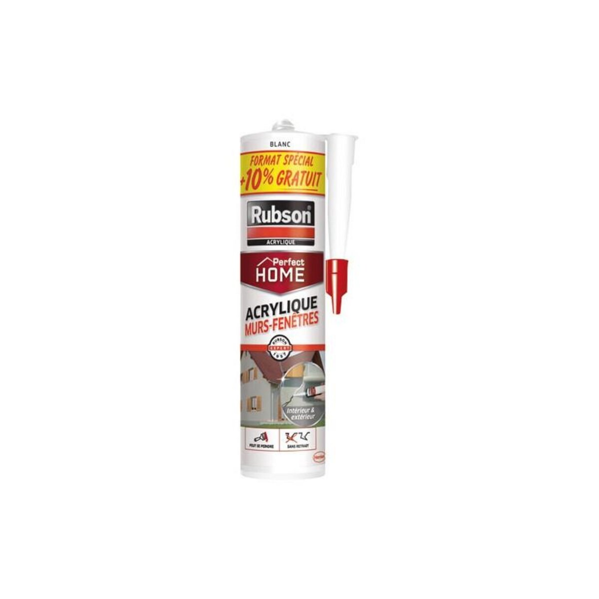 rubson MASTIC MURS ET FENETRES BL 280+10 GRAT RUBSON - 2210541
