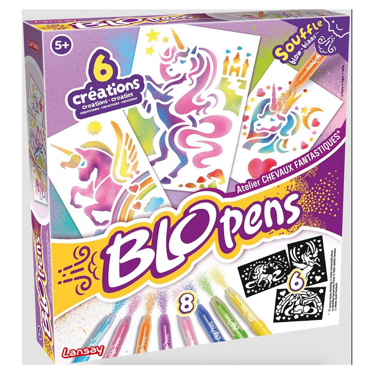 LANSAY Atelier chevaux fantastiques