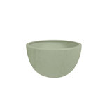 Eda Pot de fleurs vasque Basalt Up Ø 29 x 12 cm - 5,5 L - Vert amande - Eda