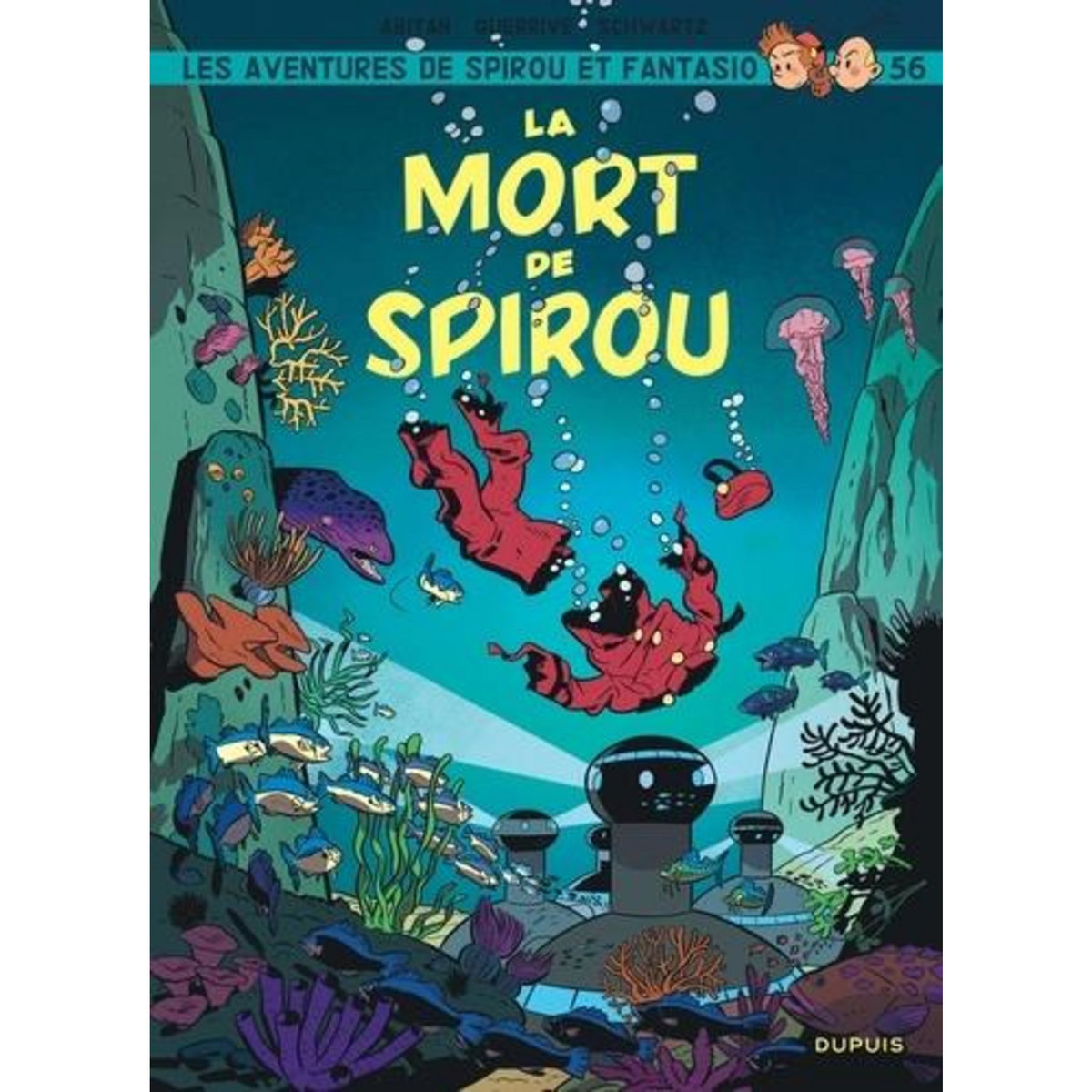 LES AVENTURES DE SPIROU ET FANTASIO TOME 56 : LA MORT DE SPIROU, Abitan Benjamin