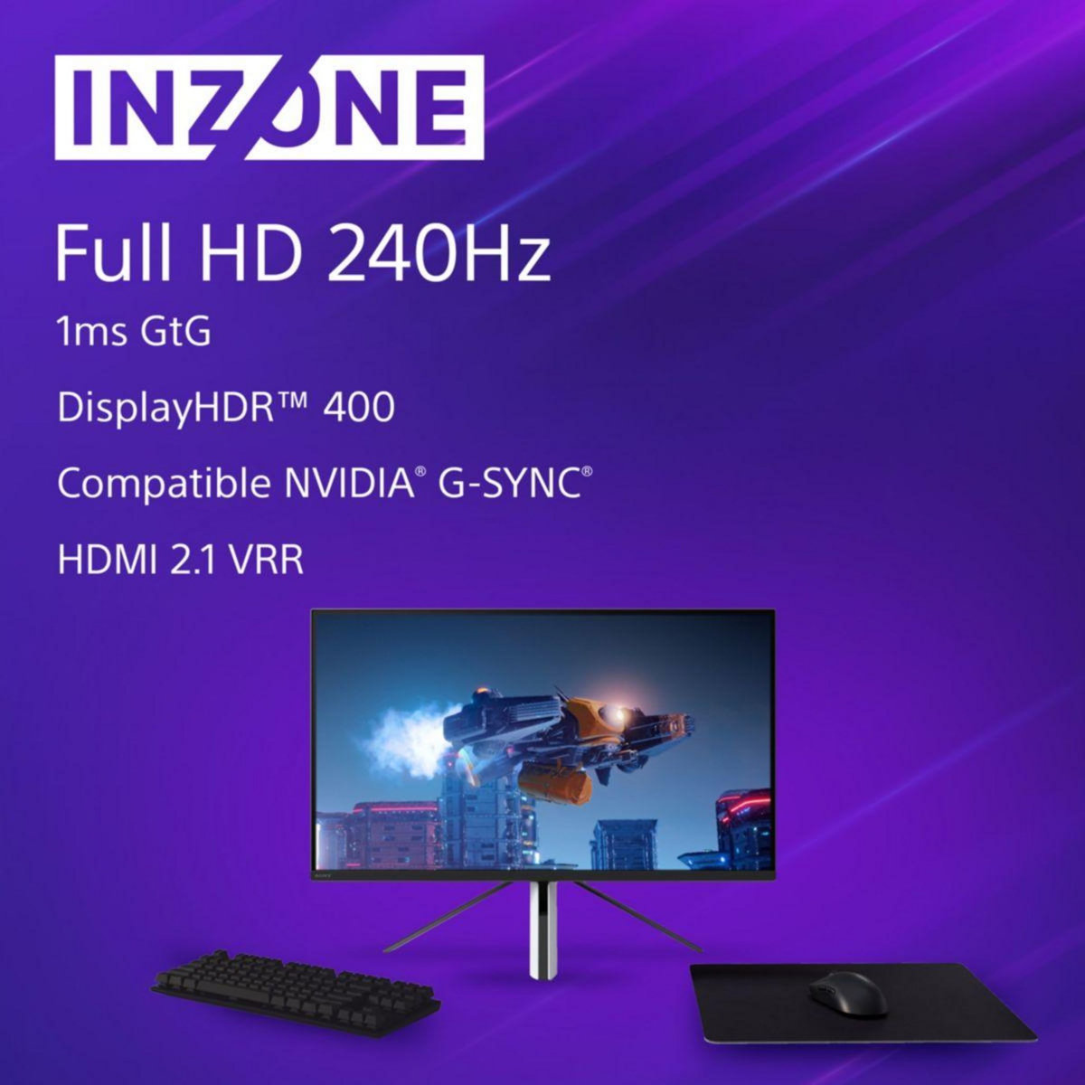 SONY Ecran PC Gamer INZONE M3 27'' Full HD