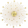 Voir la diapositive 2 : VIDAXL Horloge murale Metal 70 cm Dore