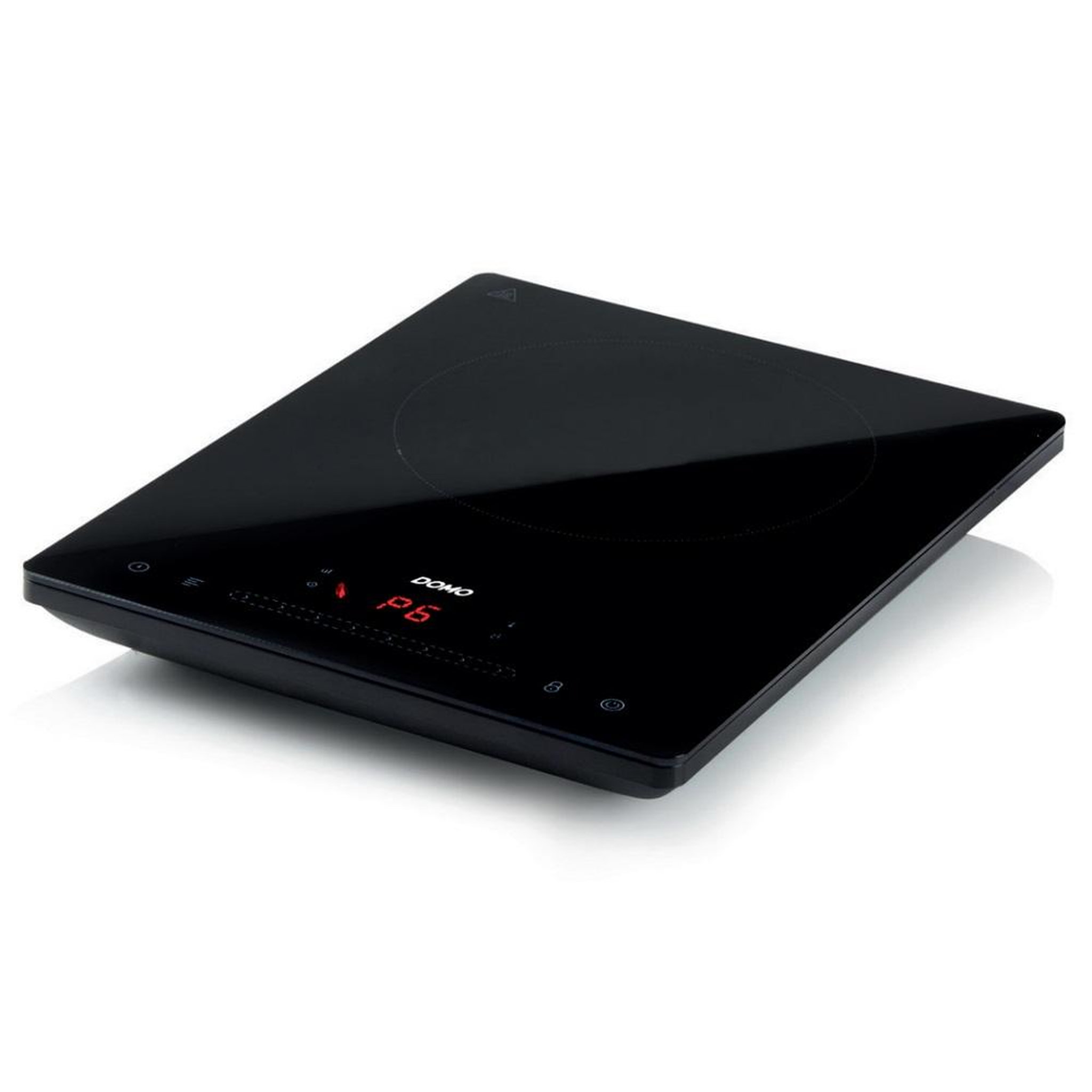 Voir la diapositive 2 : Domo Table de cuisson à induction posable 2000w noir - DO332IP