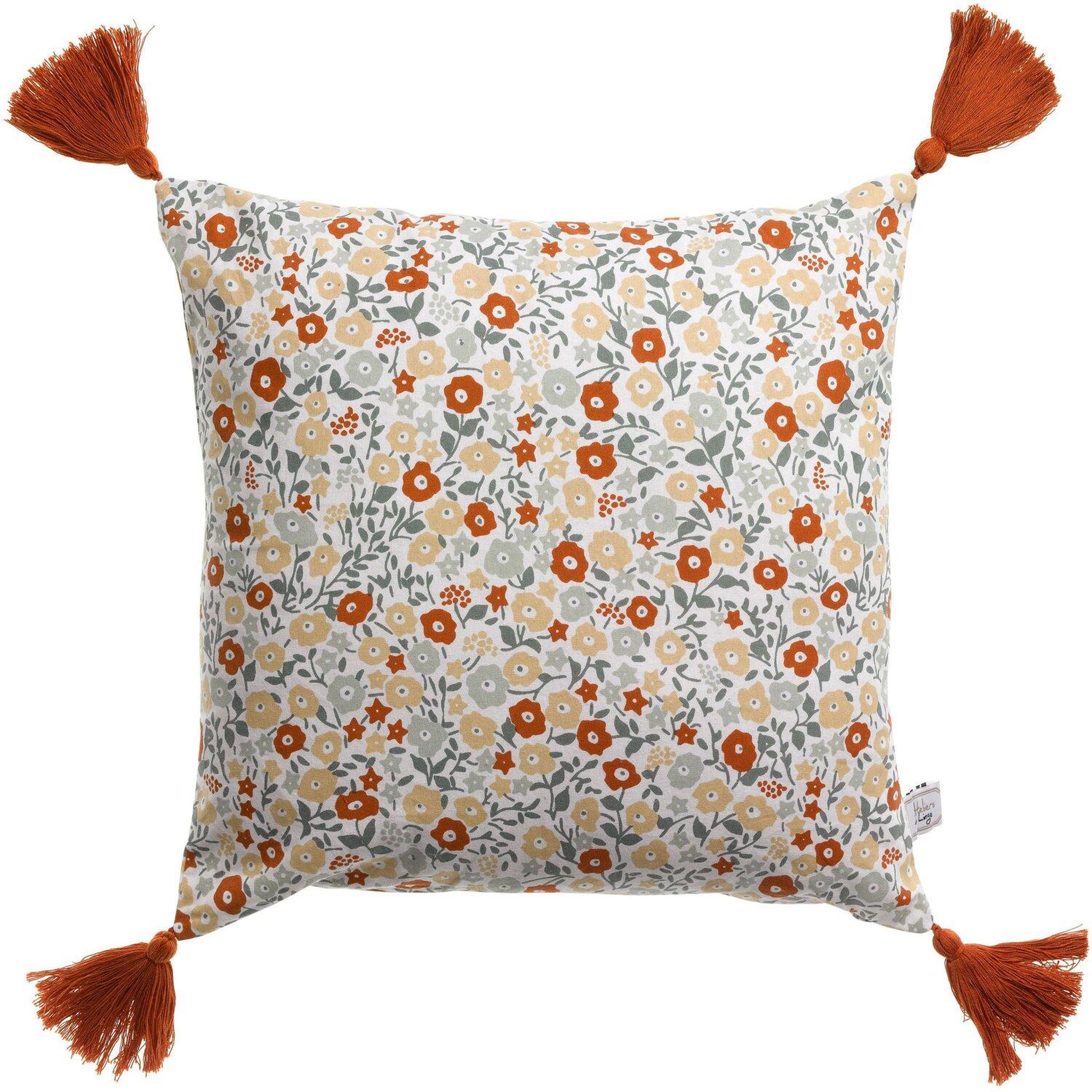 Voir la diapositive 3 : Les Ateliers du Linge Coussin imprime 100% polyester azae