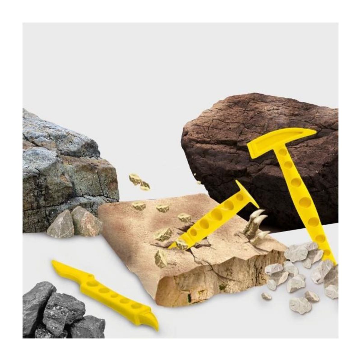 LISCIANI GIOCHI Génius Science - jeu scientifique - Predators 2 en 1 - a creuser et a construire - LISCIANI