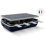 LAGRANGE Raclette element bleu abysse pierre de cuisson