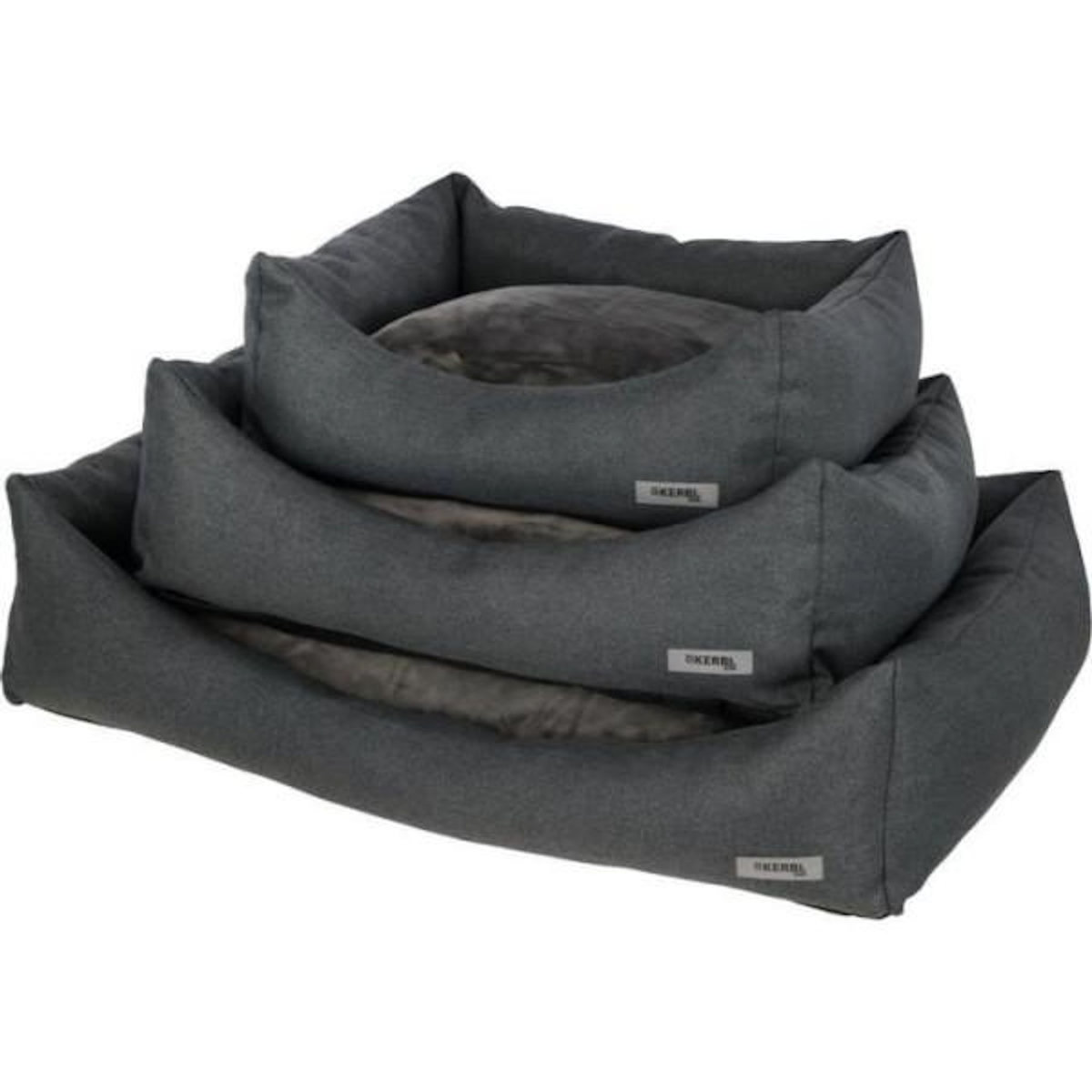 KERBL KERBL - Panier mémoire de forme - Platin Ortho - Gris - 80 x 60 x 25 cm