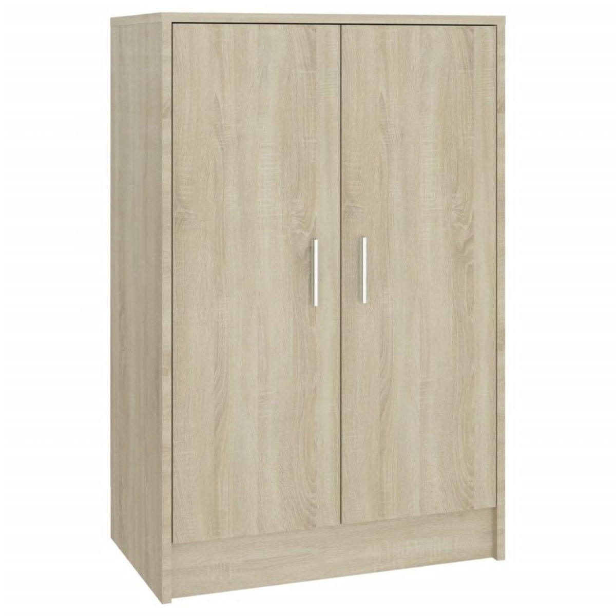 VIDAXL Armoire a chaussures Chene Sonoma 60x35x92 cm Bois d'ingenierie