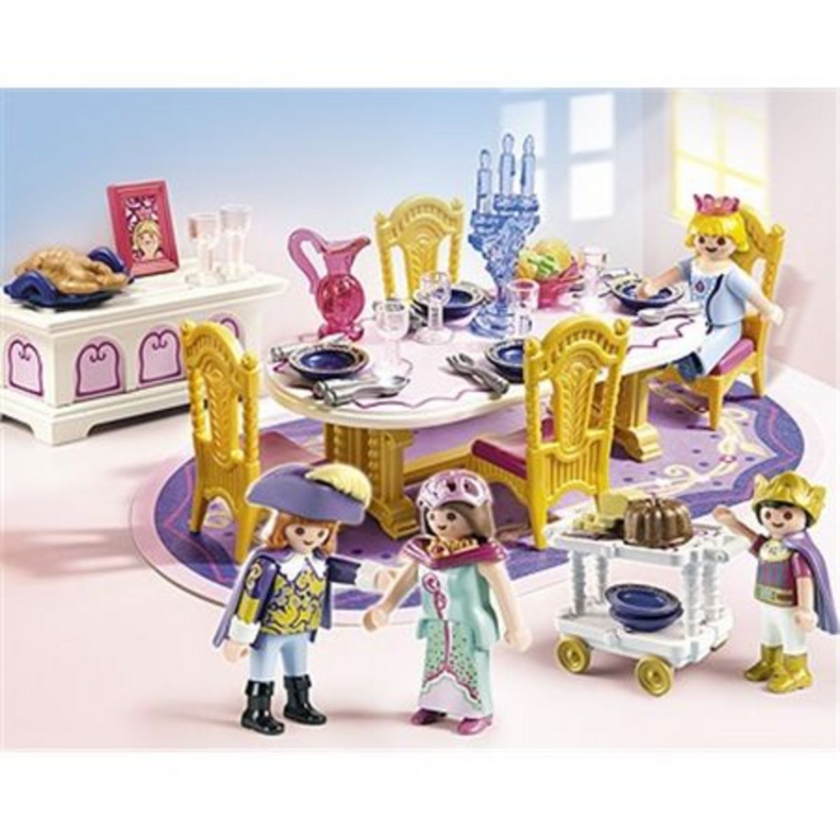 Playmobil 70894 Salle à Manger De Luxe - Maison De Poupée époque Victorienne