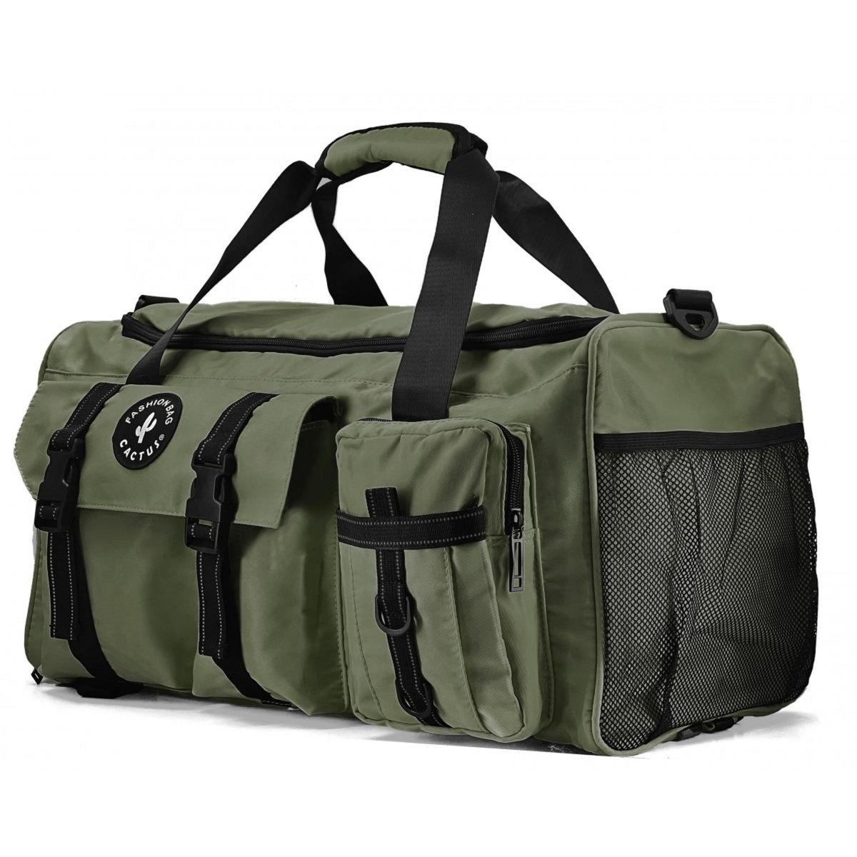 Cactus Sac de voyage week-end et sport 37L 2en1 porté dos sans roulettes