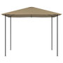 Voir la diapositive 2 : VIDAXL Belvedere 3x3x2,6 m Taupe 160 g/m^2