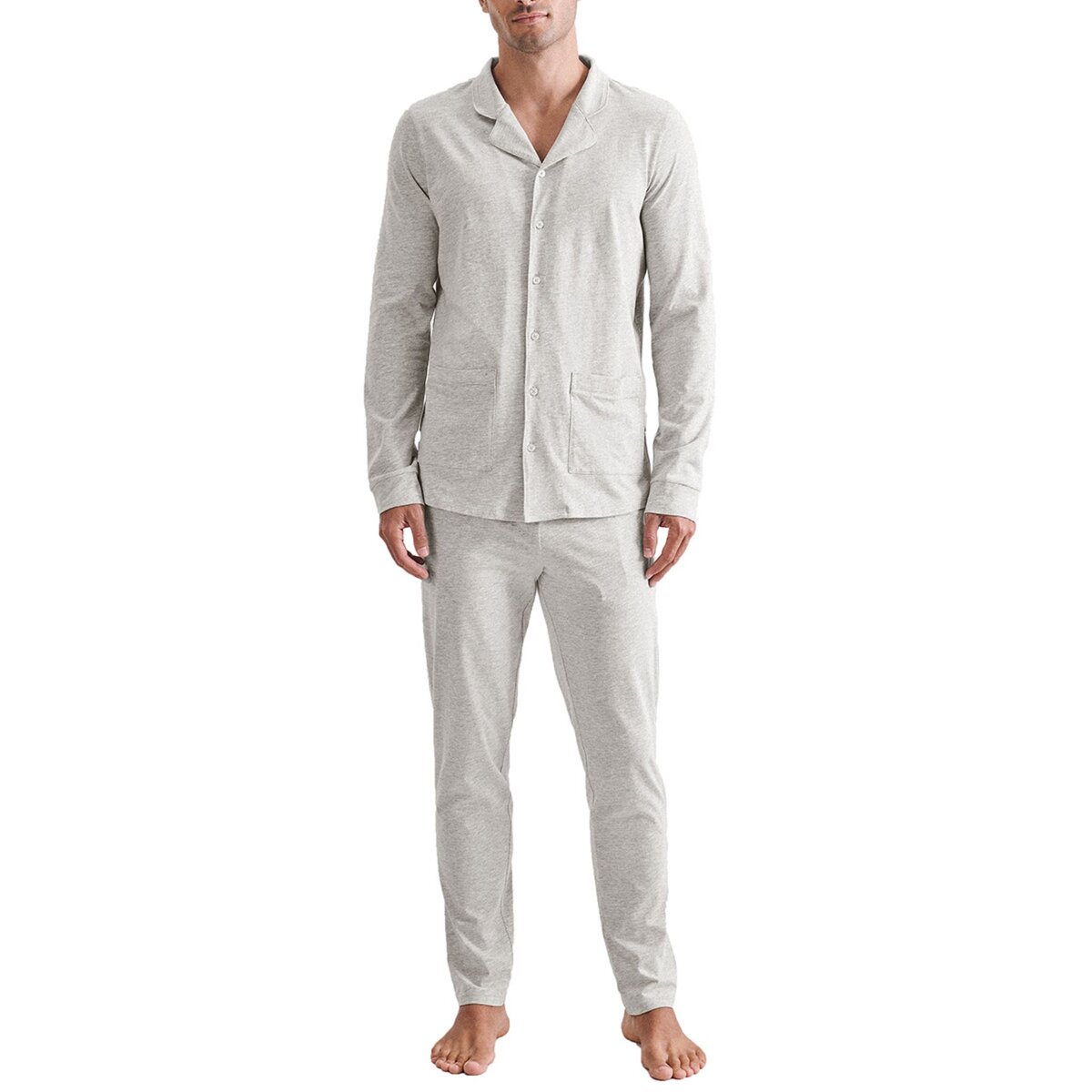  Pyjama masculin boutonné X-mas gris