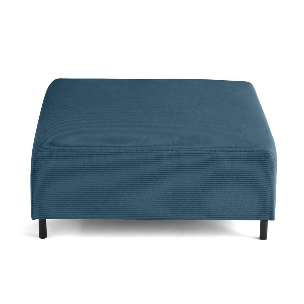 LISA DESIGN Edinburg - pouf modulable - en velours côtelé