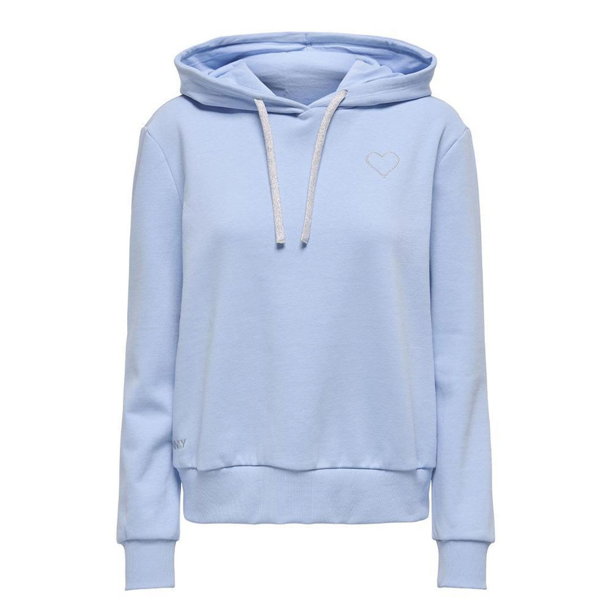 Only Sweat à capuche Bleu Clair Femme Only Noli