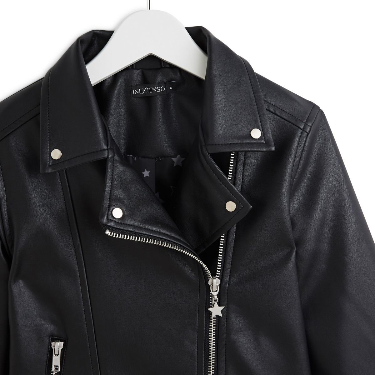 IN EXTENSO Veste simili cuir fille