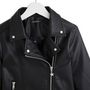 Voir la diapositive 2 : IN EXTENSO Veste simili cuir fille