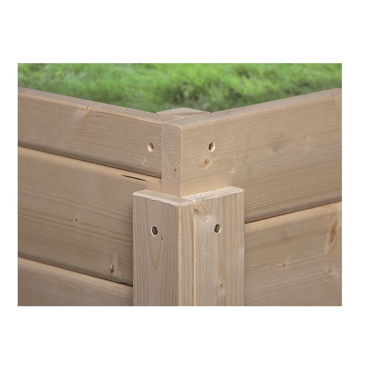 WEKA Abri de jardin bois - Rouge - 4,68m²