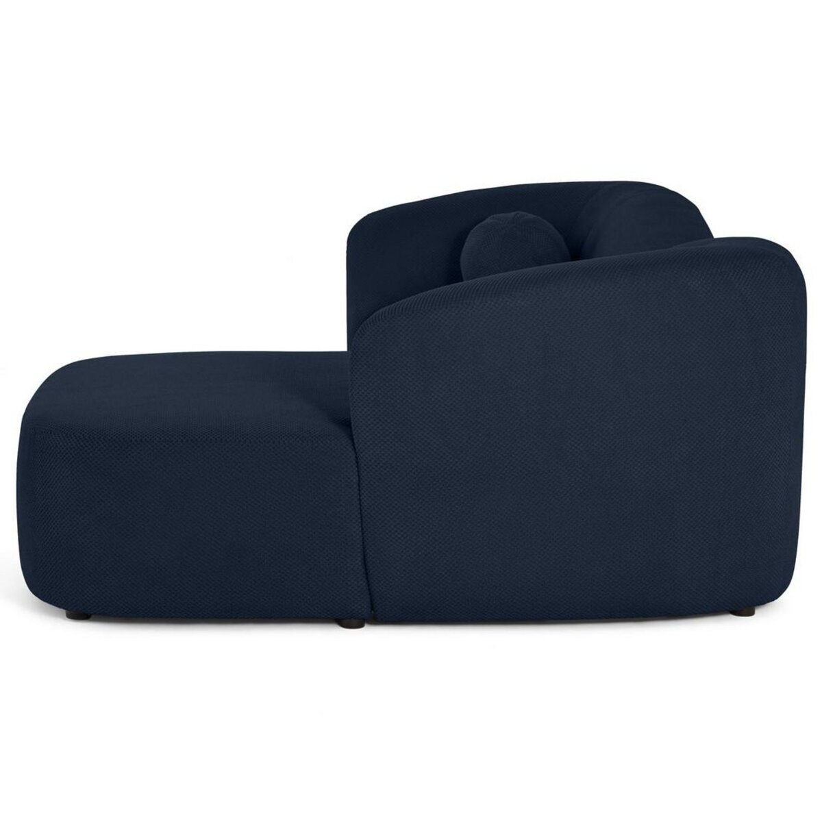 LISA DESIGN Charles - canapé d'angle droit 4 places en velours texturé